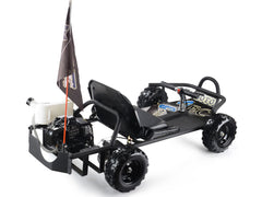 MotoTec SandMan Go Kart 49cc Black