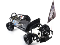 MotoTec SandMan Go Kart 49cc Black