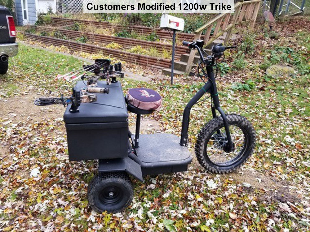 MotoTec 48v 1200w Electric Trike [IN STOCK]