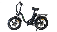 Greenbike USA GB750 Low Step Fat Tire Folding Electric Bike