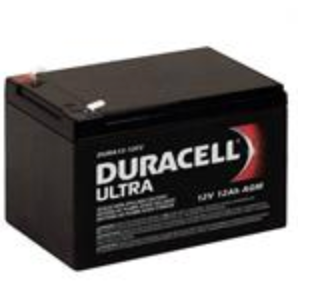 Duracell 12 Volt Battery 12AH