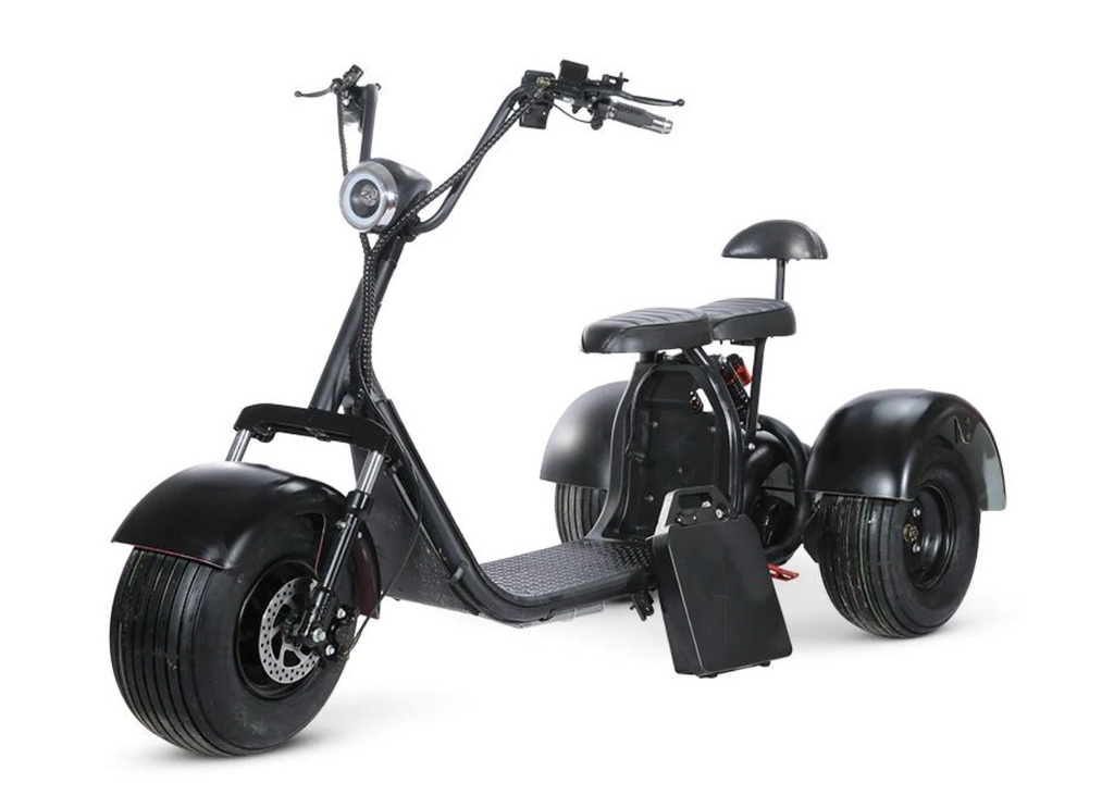 SoverSky T7.0 Electric Fat Tire Chopper Trike 2000w Scooter – Epic