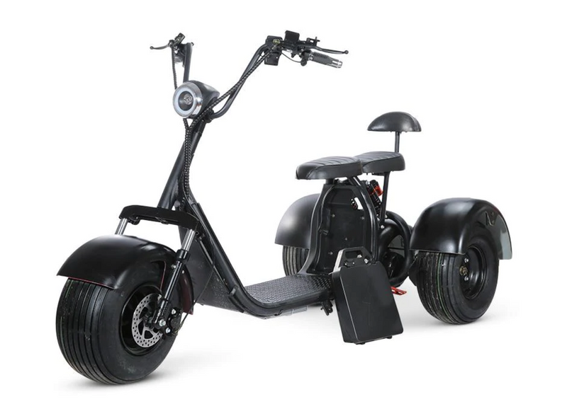 SoverSky T7.0 Electric Fat Tire Chopper Trike 2000w Scooter