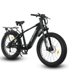 Ecotric Explorer 26 inch Fat Tire Cargo Electric Bike