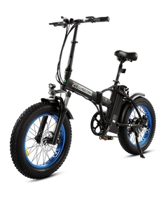 Ecotric 48V13AH 500W 20" Folding Fat Tire Electric Bike