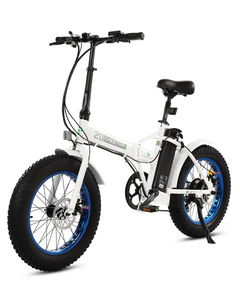 Ecotric 36V 500W UL-Certified 20" Fat Tire Folding Electric Bike