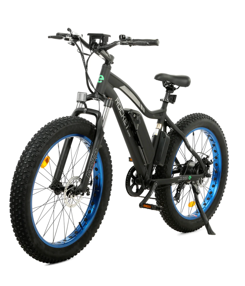 Ecotric Rocket Fat Tire Beach Snow Electric Bikes