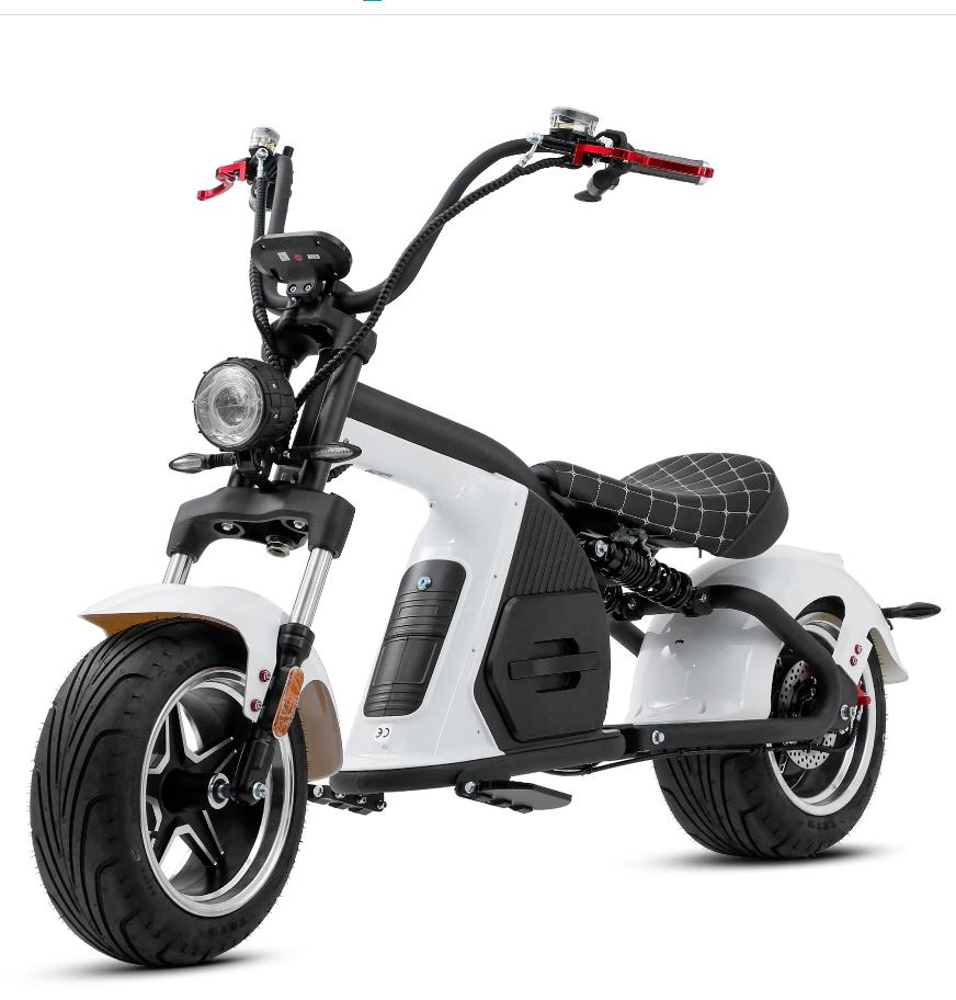 SoverSky Lithium Chopper Scooter Fat Tire Citycoco M8 2000w