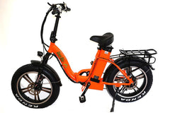 Greenbike USA GB750 Low Step Fat Tire Folding Electric Bike