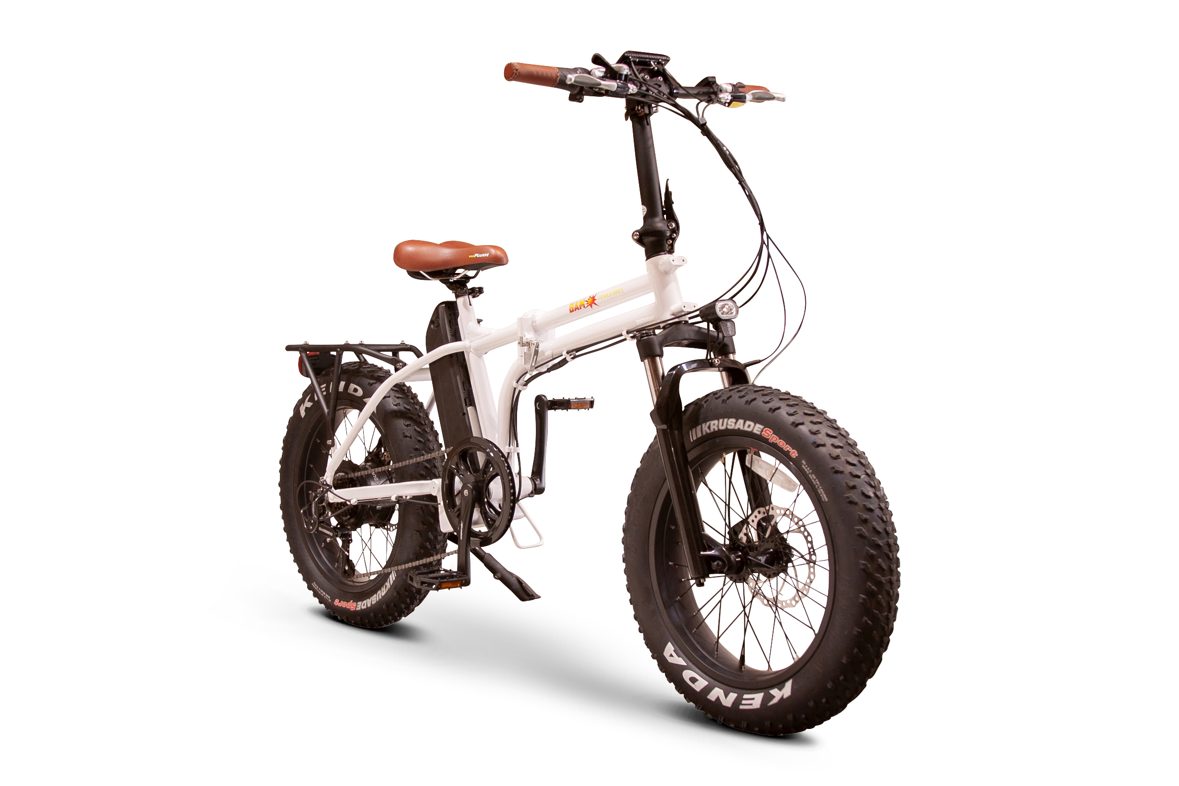 Bam Power Bikes EW Folding 750W 48V Fat Tire eBike Epic Wheelz
