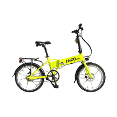 Enzo Folding Electric Bike - Aluminum Frame Rust Resistant