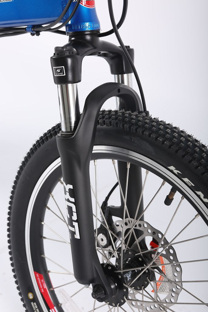 X-Treme E-Rider 48V Mini Folding Electric Bicycle