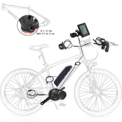 Rattan REIBOK 48V 500W Mid Drive Motor (Only The Motor）