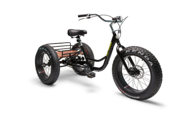 Fat tire top trike bike