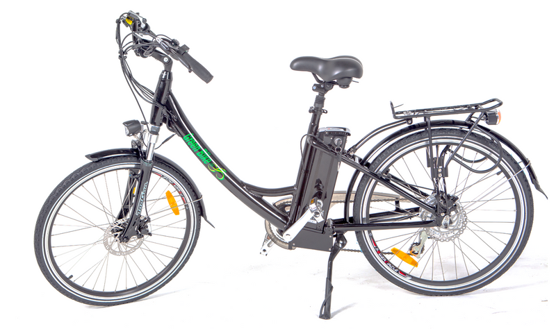 Greenbike USA GB2 Electric Step Through Beach Cruiser Bike