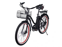 X-Treme Malibu 24V Step-Through Beach Cruiser Electric Bike