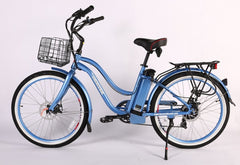 X-Treme Malibu Elite 36V Step-Through Beach Cruiser eBike