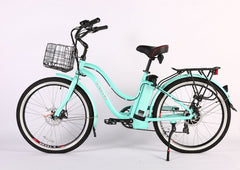 X-Treme Malibu Elite 36V Step-Through Beach Cruiser eBike