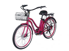 X-Treme Malibu 24V Step-Through Beach Cruiser Electric Bike