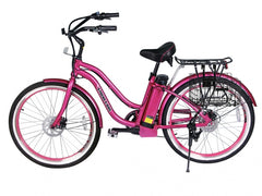 X-Treme Malibu 24V Step-Through Beach Cruiser Electric Bike