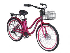 X-Treme Malibu 24V Step-Through Beach Cruiser Electric Bike