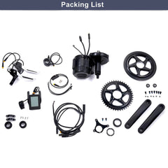 Rattan REIBOK 48V 500W Mid Drive Motor & Other Brand Battery