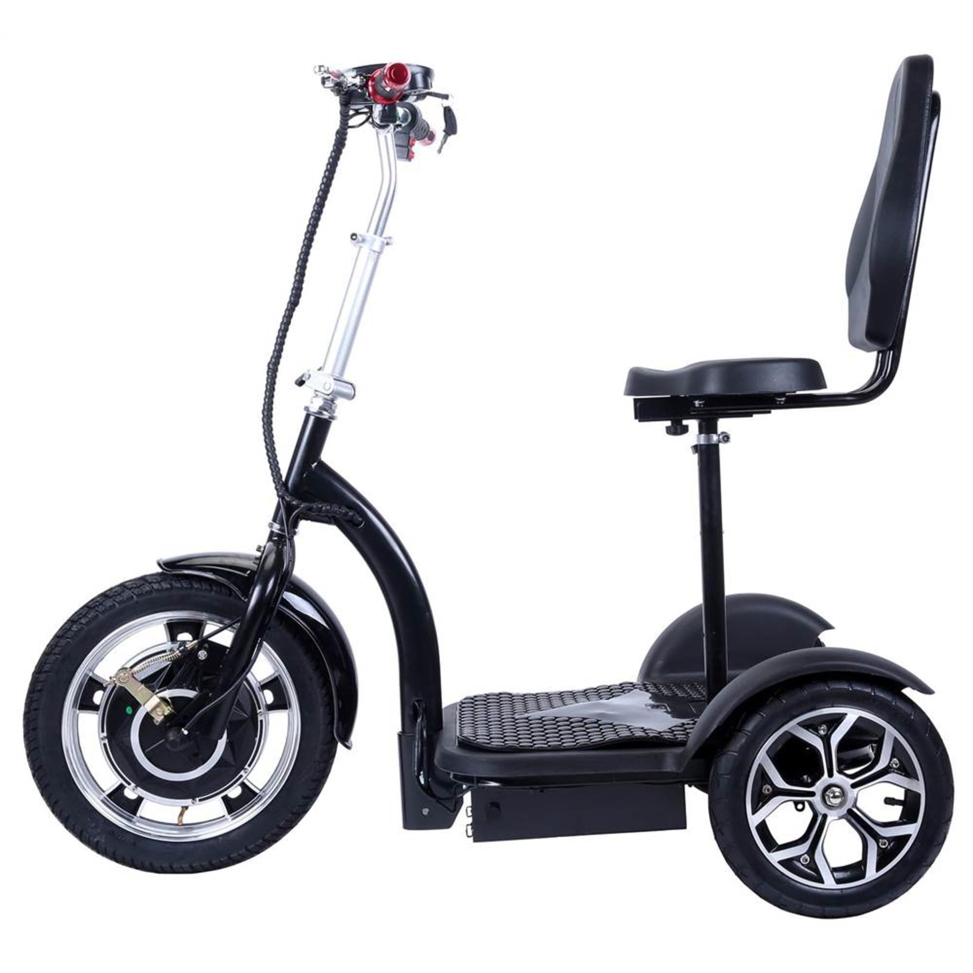 Bikerassine City Hopper 3-Wheel Electric Mobility Scooter