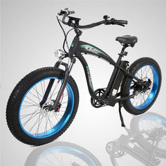 Ecotric 48V 750W UL-Certified Hammer Fat Tire  Electric Bike