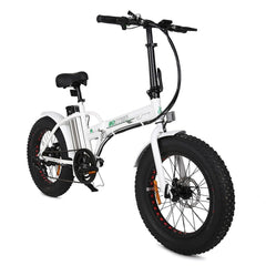 Ecotric 36V 500W UL-Certified 20" Fat Tire Folding Electric Bike