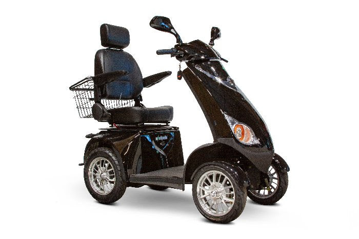 EWheels EW-72 Heavy Duty 4 Wheel Mobility Scooter with Full Suspension